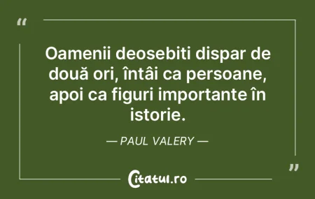Fiecare om poartă în suflet viziuni ca...