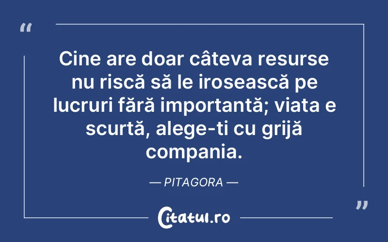Citat Pitagora - citate oameni