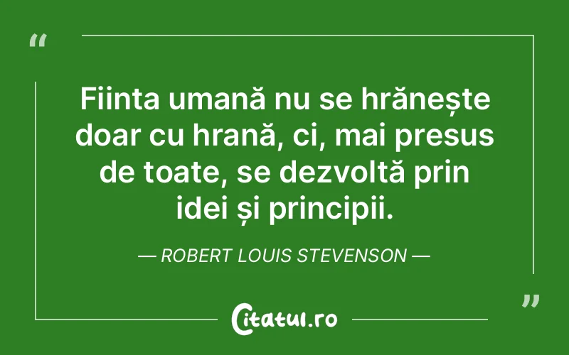 Citat Robert Louis Stevenson - citate oameni