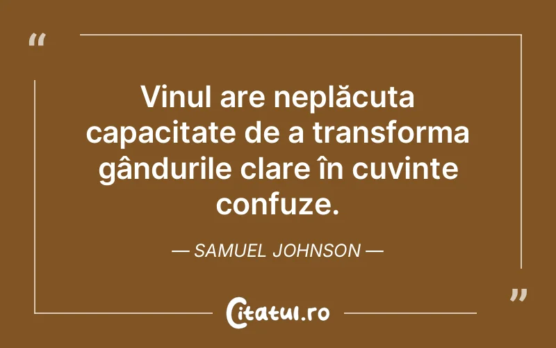 Citat Samuel Johnson - citate oameni