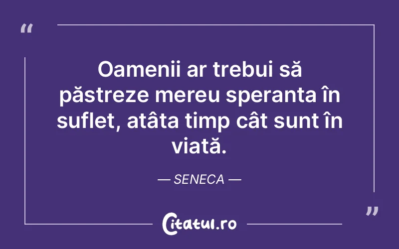 Citat Seneca - citate oameni