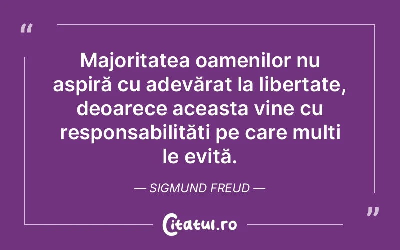 Citat Sigmund Freud - citate oameni