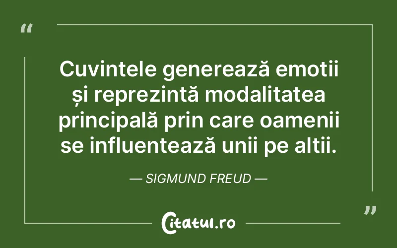 Citat Sigmund Freud - citate oameni