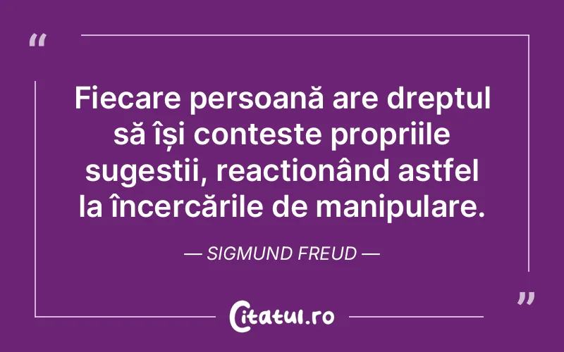 Citat Sigmund Freud - citate oameni