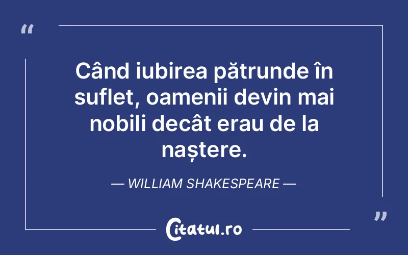 Citat William Shakespeare - citate oameni