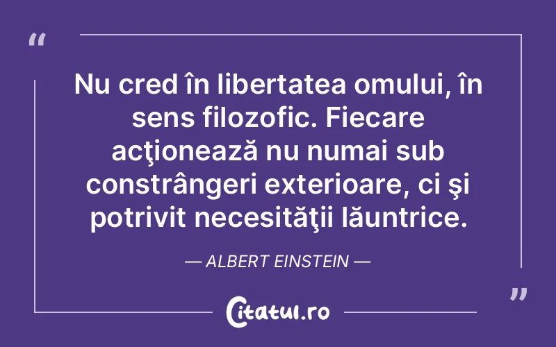 Citat Albert Einstein - citate oameni