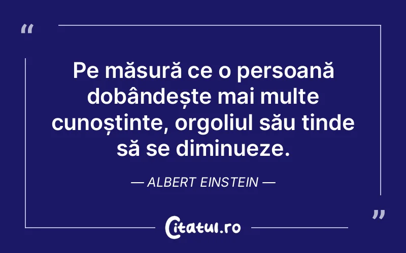 Citat Albert Einstein - citate oameni