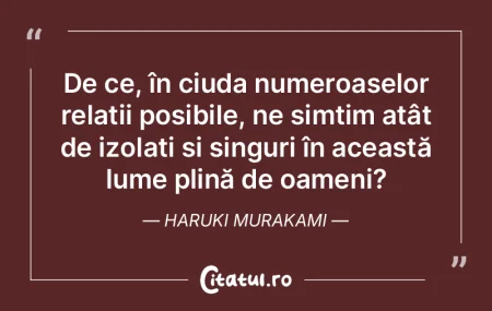 Nu există realitate în afara celei din...