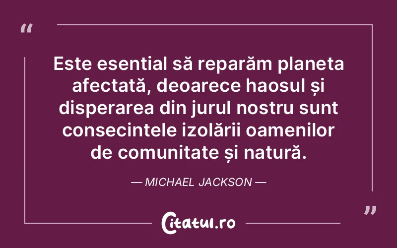Citat Michael Jackson - citate oameni