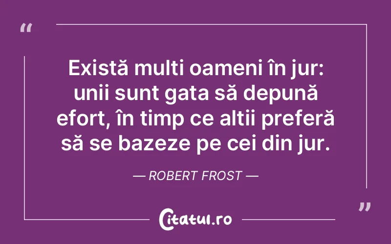 Citat Robert Frost - citate oameni