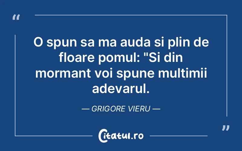 Citat Grigore Vieru - citate oameni