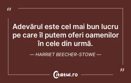Chiar dacă ar fi adevărat, cum spun un...
