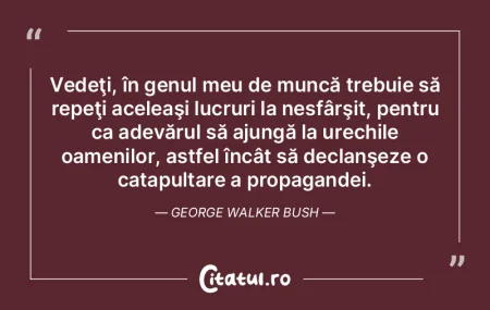 Adevărul nu a avut vreodată o valoare ... Adevărul nu a avut vreodată o valoare ...