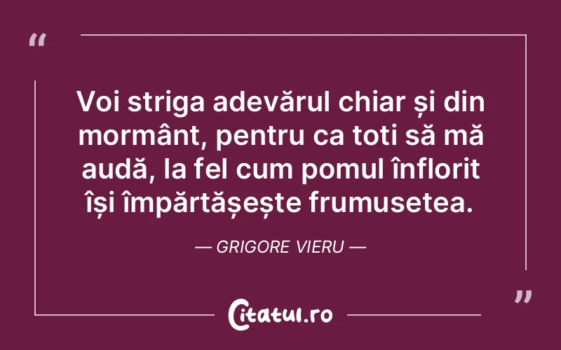 Citat Grigore Vieru - citate oameni