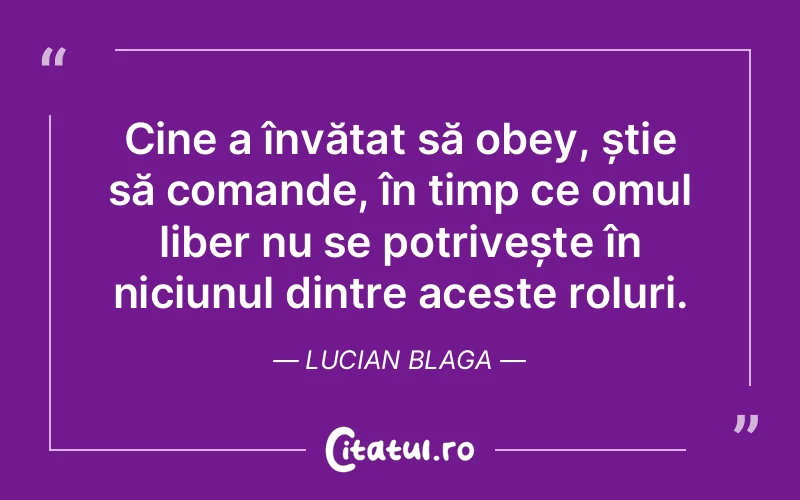 Citat Lucian Blaga - citate oameni
