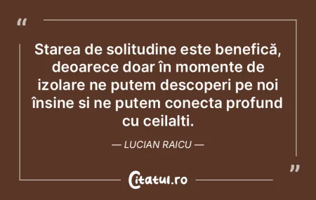 Cea mai profundă ignoranță a oamenilo...