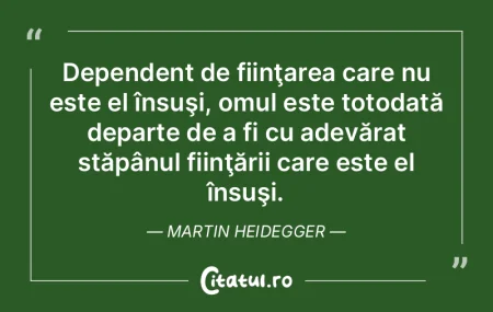 Ambiţia e o calitate umană valabilă �...