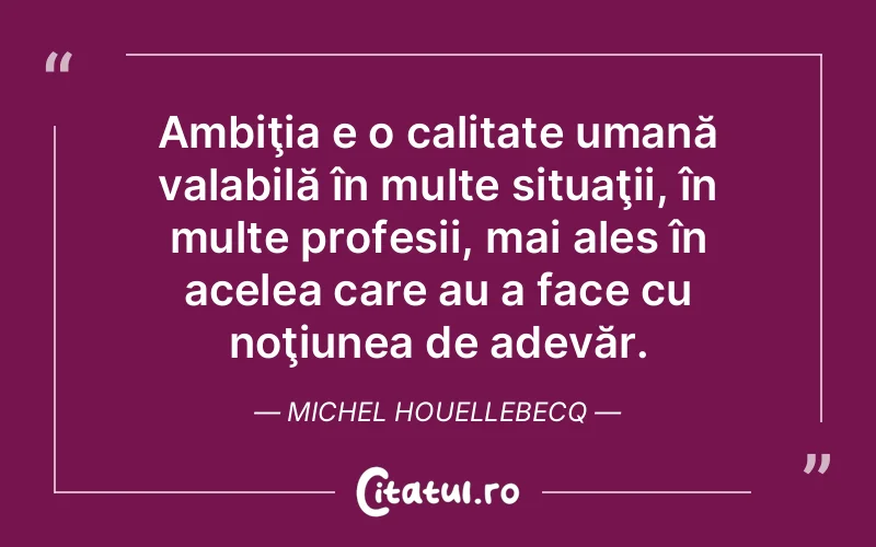 Citat Michel Houellebecq - citate oameni