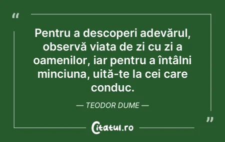 Adevărul este în oameni, nu este absol...