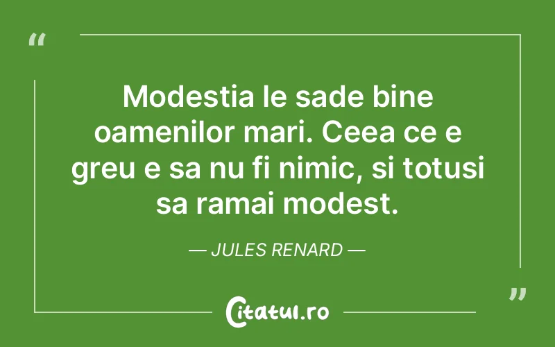 Citat Jules Renard - citate oameni