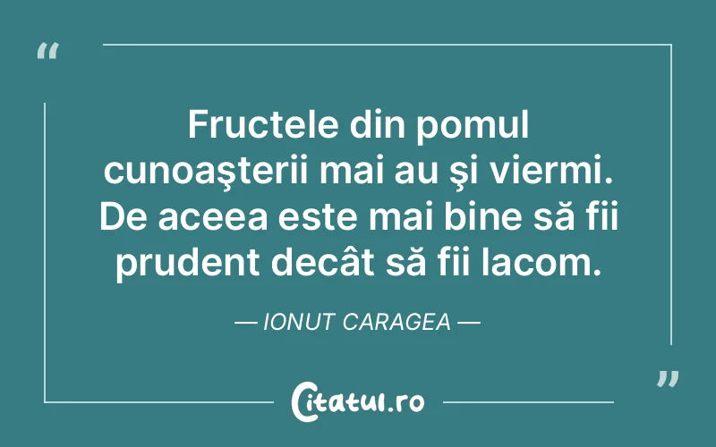 Citat Ionut Caragea - citate oameni