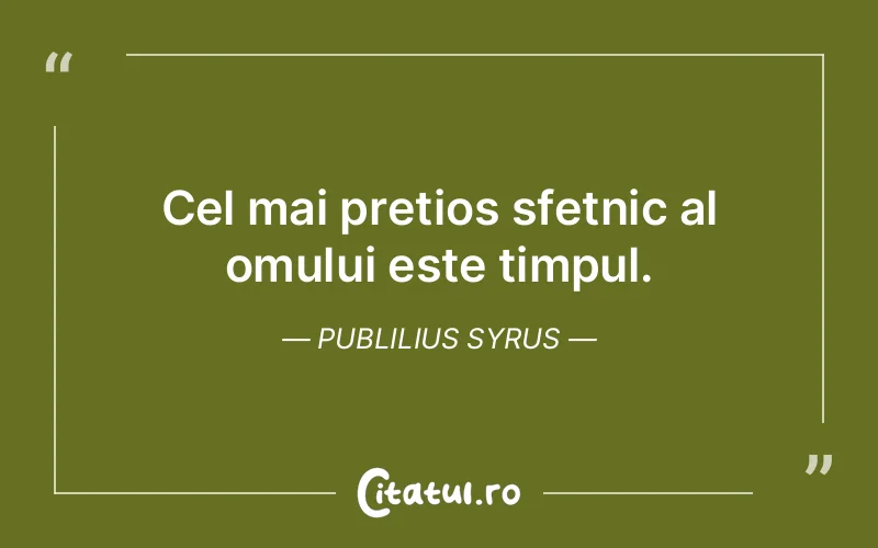 Citat Publilius Syrus - citate oameni