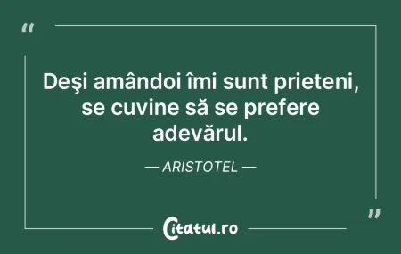 Deşi amândoi îmi sunt prieteni, se cu...