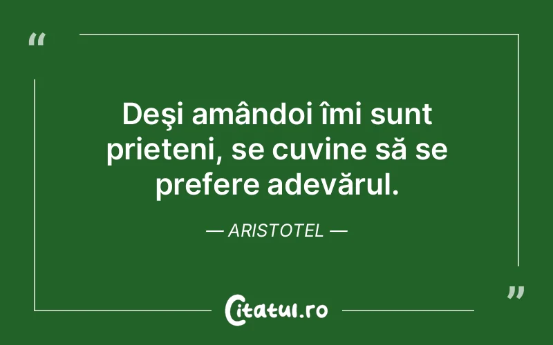 Citat Aristotel - citate prietenie