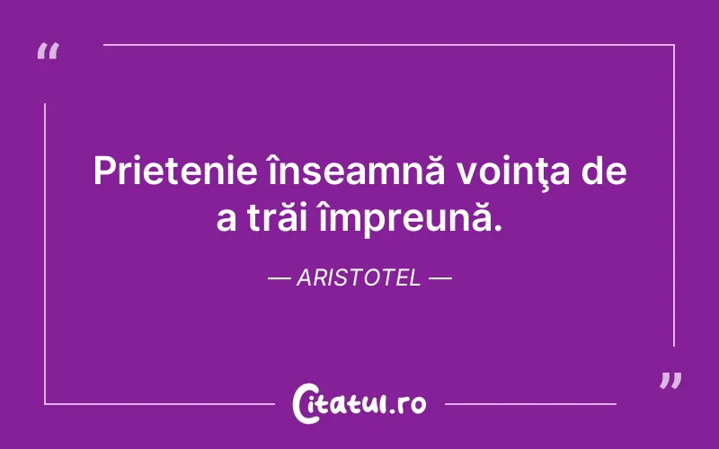 Citat Aristotel - citate prietenie