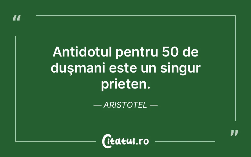 Citat Aristotel - citate prietenie