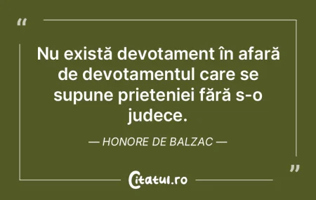 Nu există devotament în afară de devo...