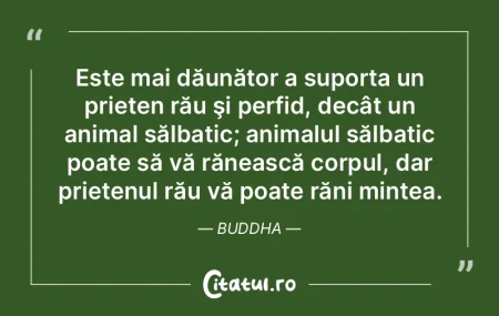 Este mai dăunător a suporta un prieten...