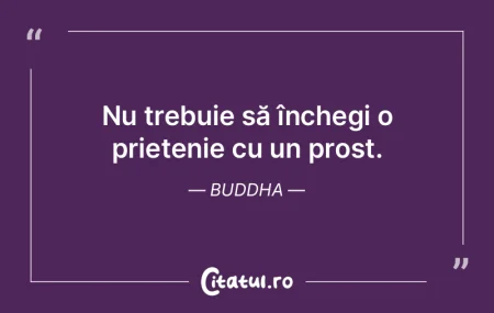 Nu trebuie să închegi o prietenie cu u...