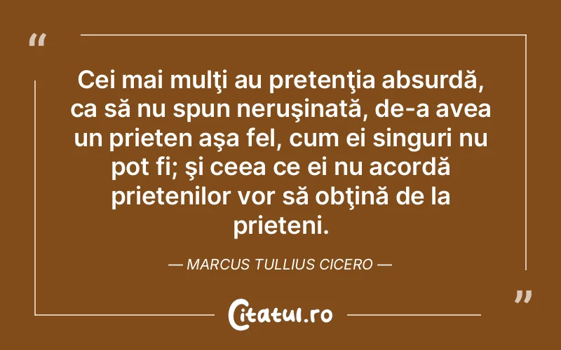 Citat Marc - citate prietenie