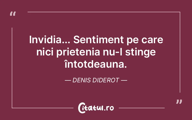Citat Denis Diderot - citate prietenie
