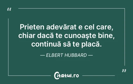Prieten adevărat e cel care, chiar dac�...