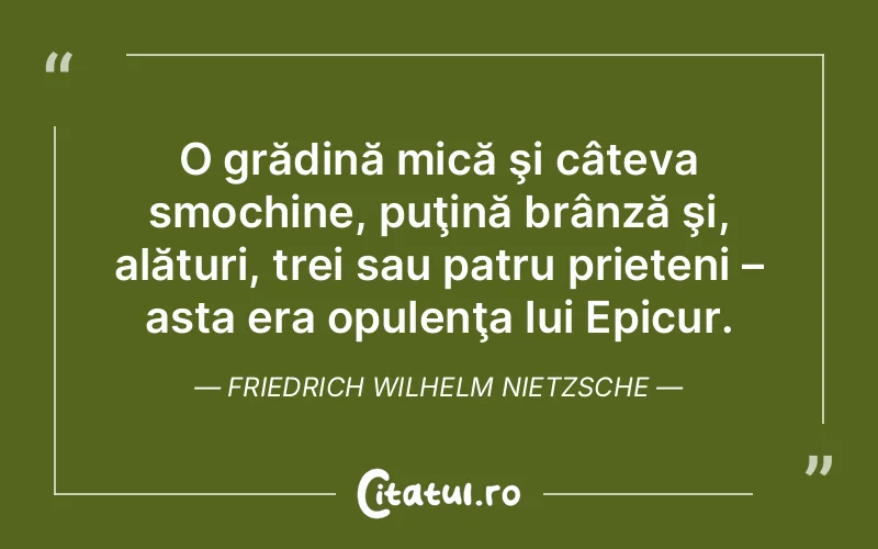 Citat Friedrich Wilhelm Nietzsche - citate prietenie
