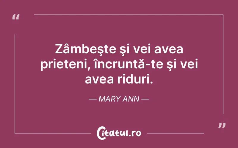 Citat Mary Ann - citate prietenie
