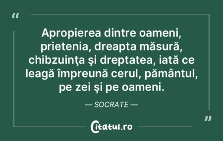   Apropierea dintre oameni, prietenia, d...