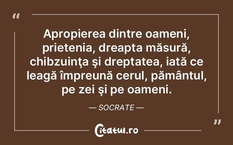 Citat Socrate - citate prietenie