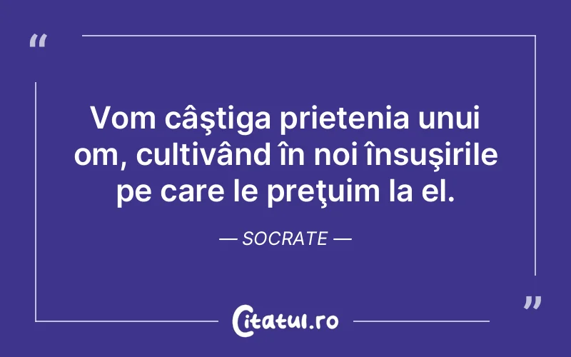 Citat Socrate - citate prietenie
