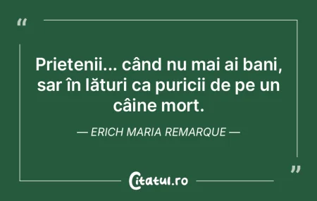 Prietenii... când nu mai ai bani, sar �...