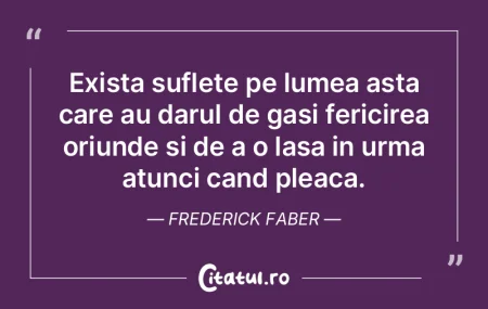 Exista suflete pe lumea asta care au dar...