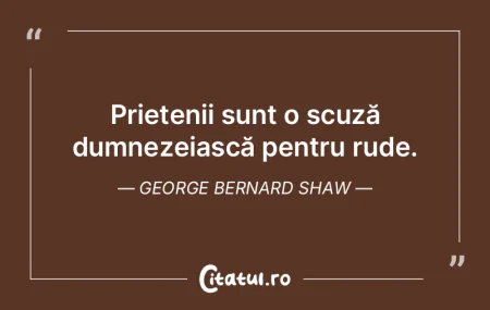 Prietenii sunt o scuză dumnezeiască pe...