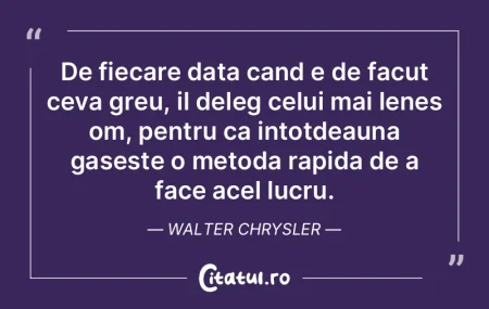 De fiecare data cand e de facut ceva gre...