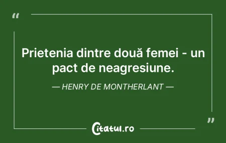 Prietenia dintre două femei - un pact d...