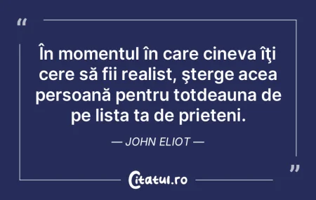 În momentul în care cineva îţi cere ...