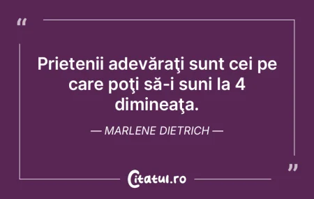 Prietenii adevăraţi sunt cei pe care p...