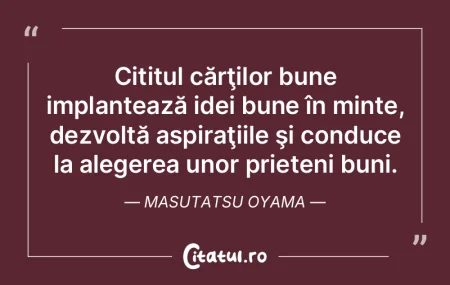  Cititul cărţilor bune implantează id...