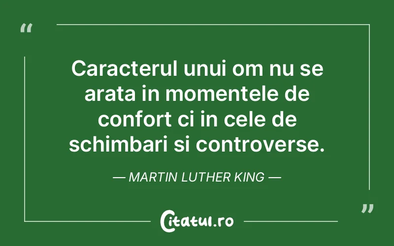 Citat Martin Luther King - citate prietenie